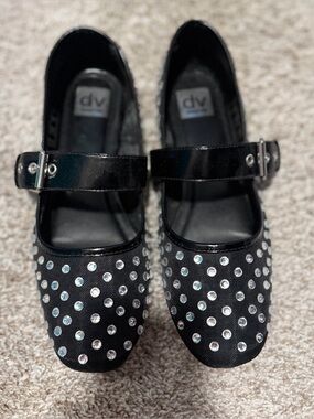 Women’s 9.5 Dolce Vita DV rhinestone Mary Jane flats NEW